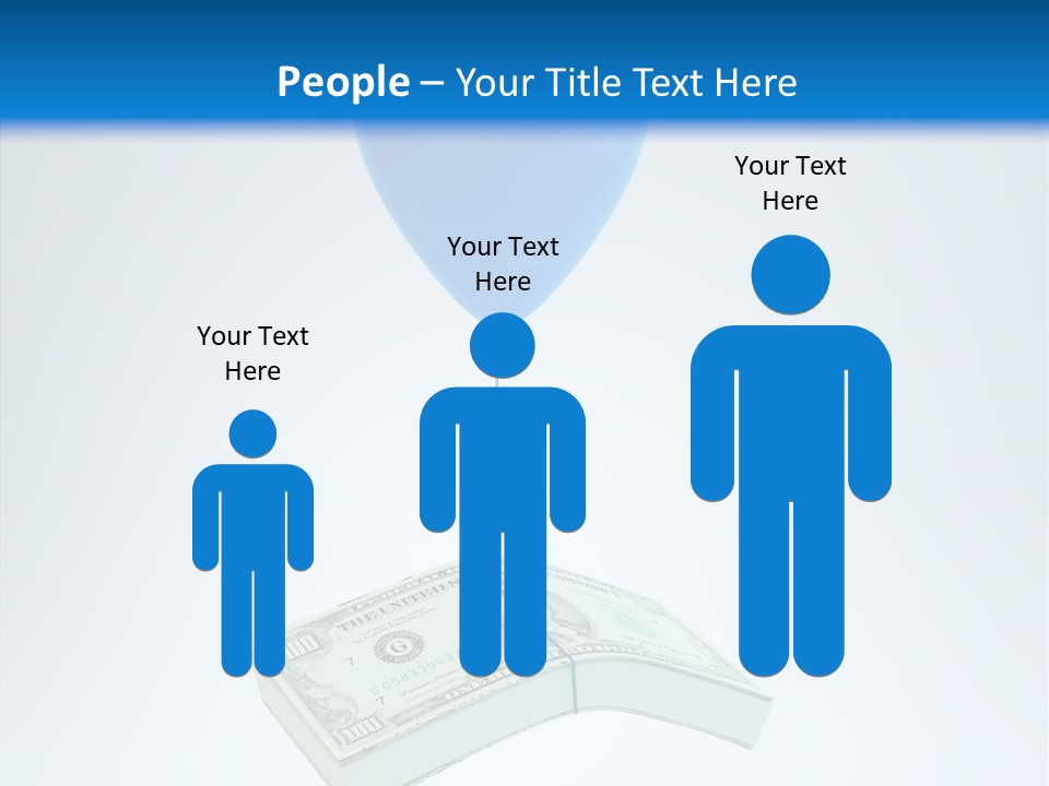 Stack Savings Economy PowerPoint Template