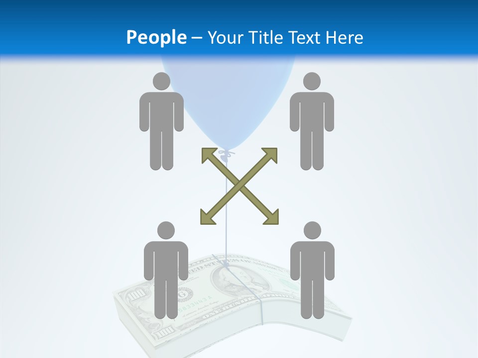 Stack Savings Economy PowerPoint Template