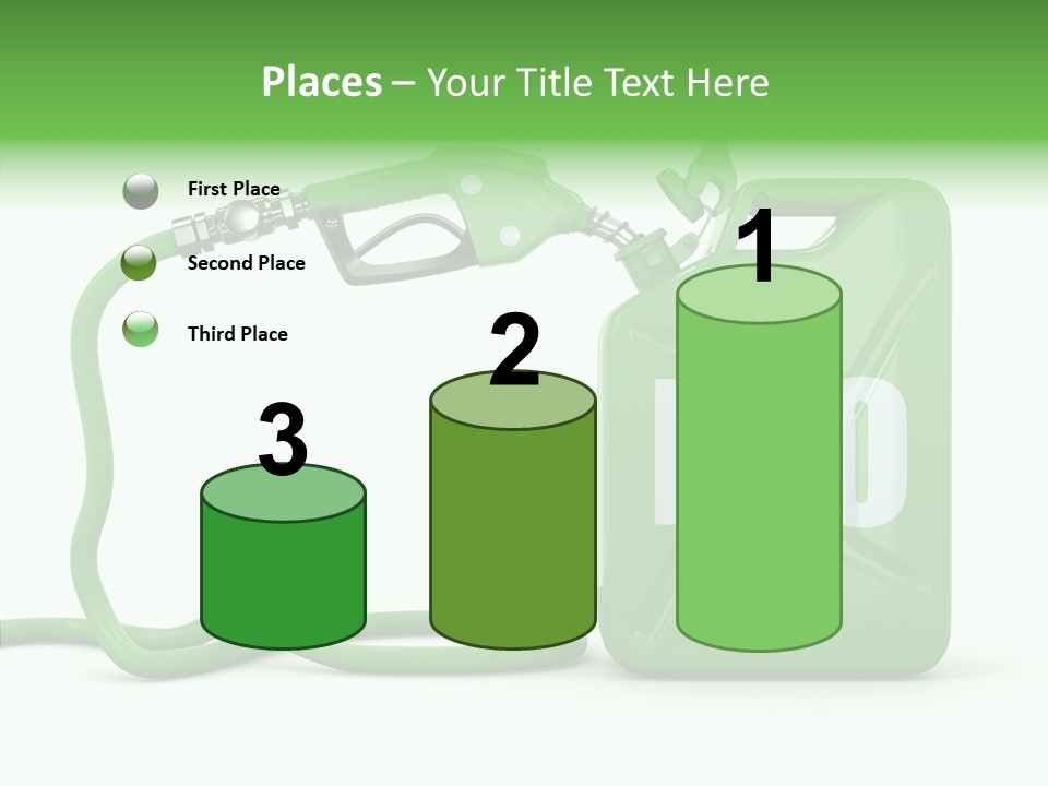 Recycling Oil Metal PowerPoint Template