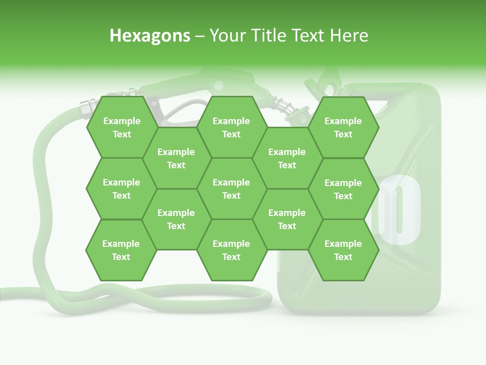 Recycling Oil Metal PowerPoint Template