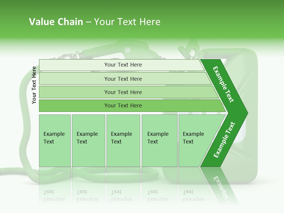 Recycling Oil Metal PowerPoint Template
