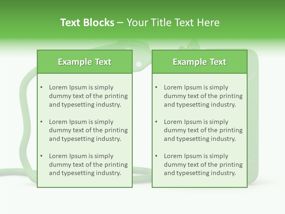 Recycling Oil Metal PowerPoint Template