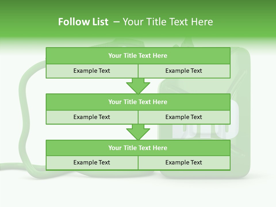 Recycling Oil Metal PowerPoint Template