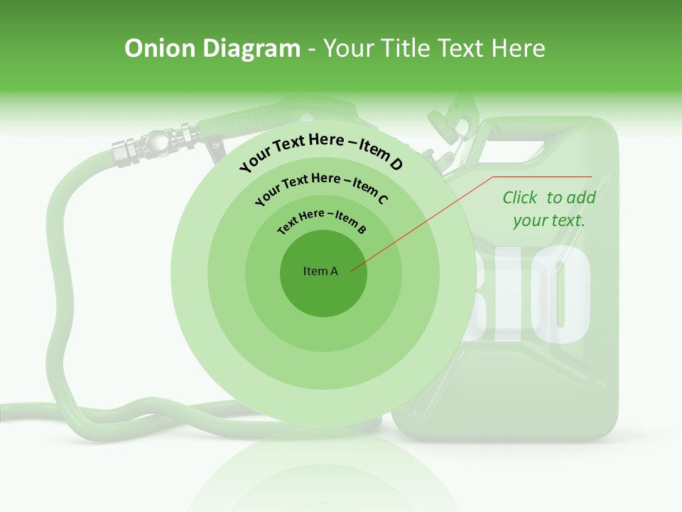 Recycling Oil Metal PowerPoint Template