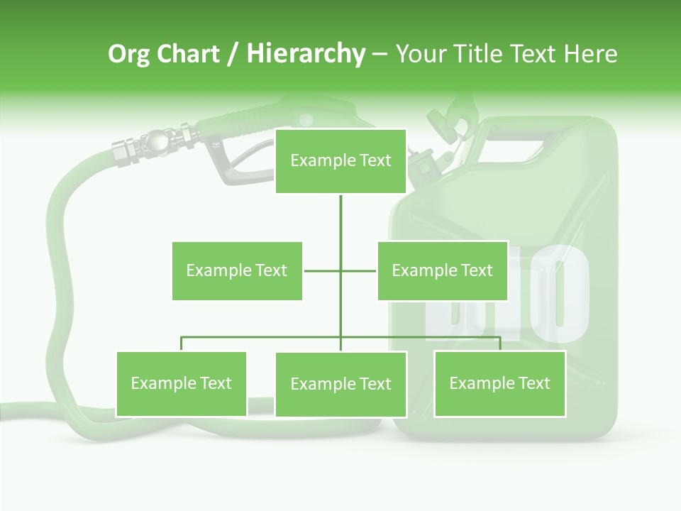Recycling Oil Metal PowerPoint Template
