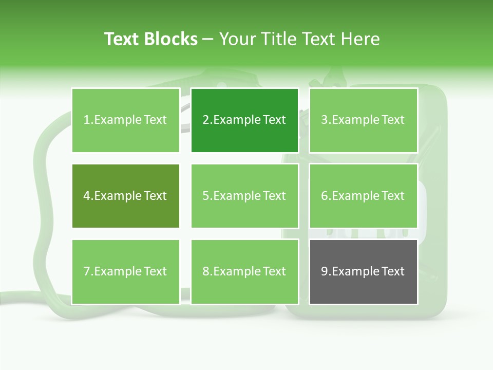 Recycling Oil Metal PowerPoint Template