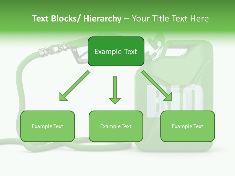 Recycling Oil Metal PowerPoint Template