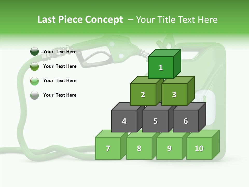 Recycling Oil Metal PowerPoint Template