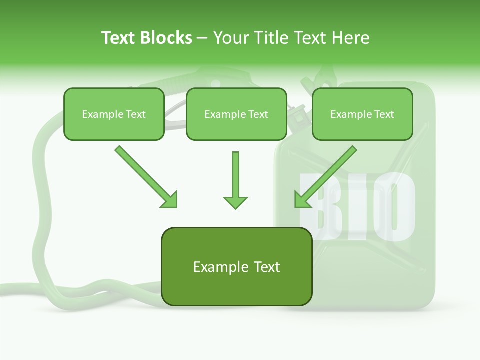 Recycling Oil Metal PowerPoint Template