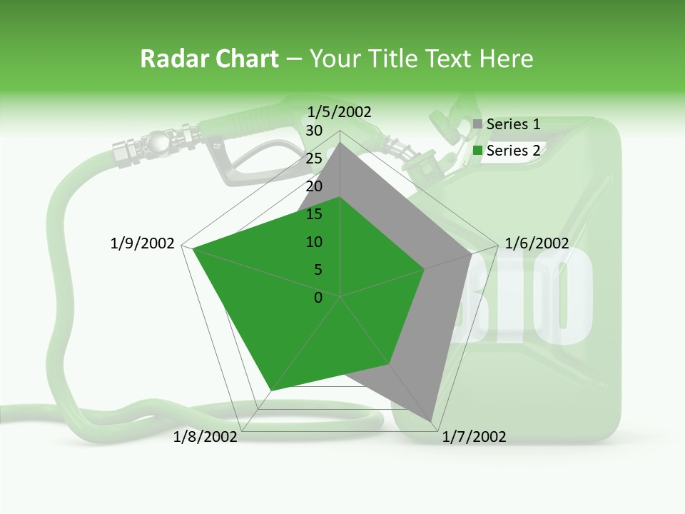 Recycling Oil Metal PowerPoint Template