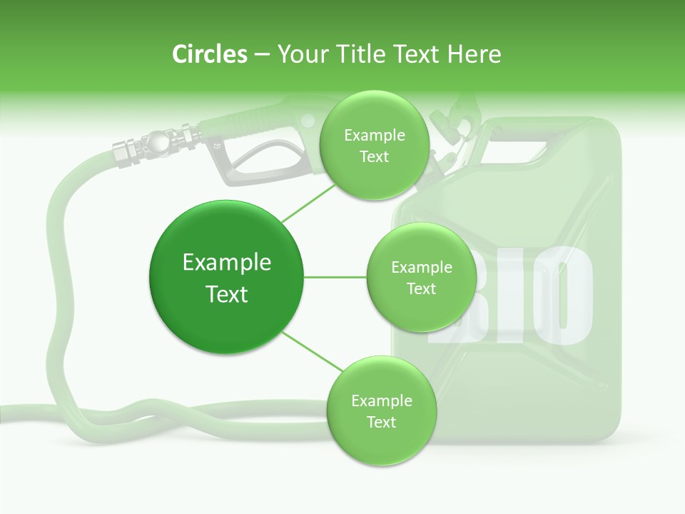 Recycling Oil Metal PowerPoint Template