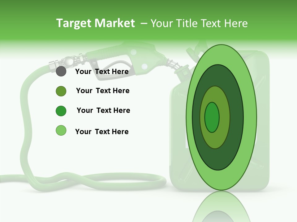 Recycling Oil Metal PowerPoint Template