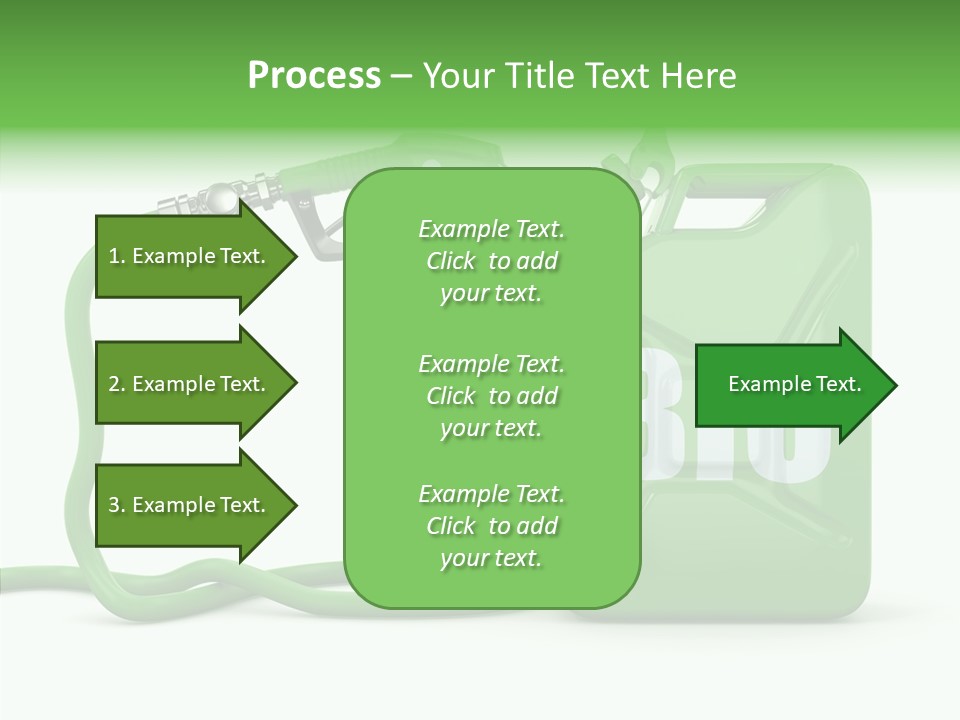 Recycling Oil Metal PowerPoint Template