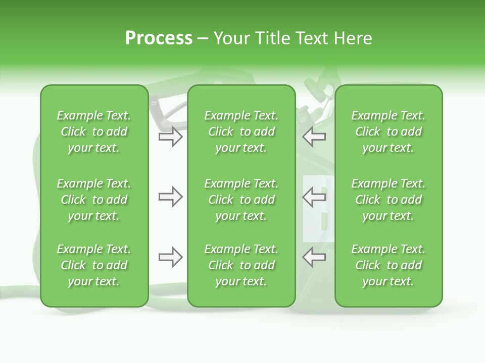 Recycling Oil Metal PowerPoint Template