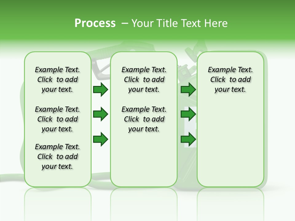 Recycling Oil Metal PowerPoint Template