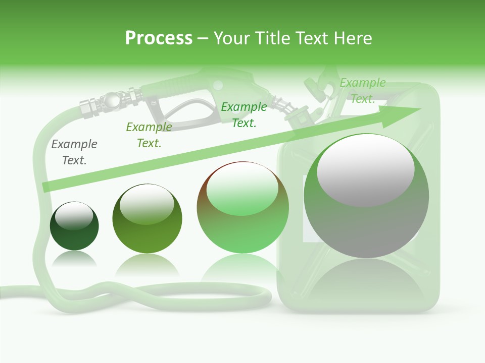 Recycling Oil Metal PowerPoint Template