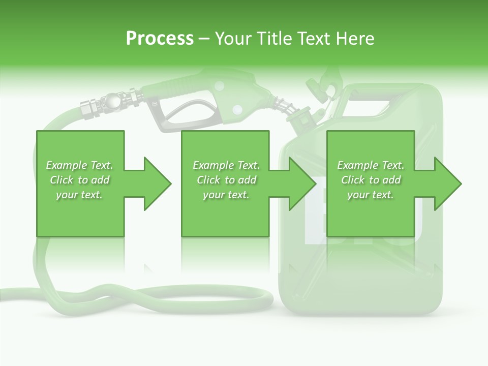Recycling Oil Metal PowerPoint Template