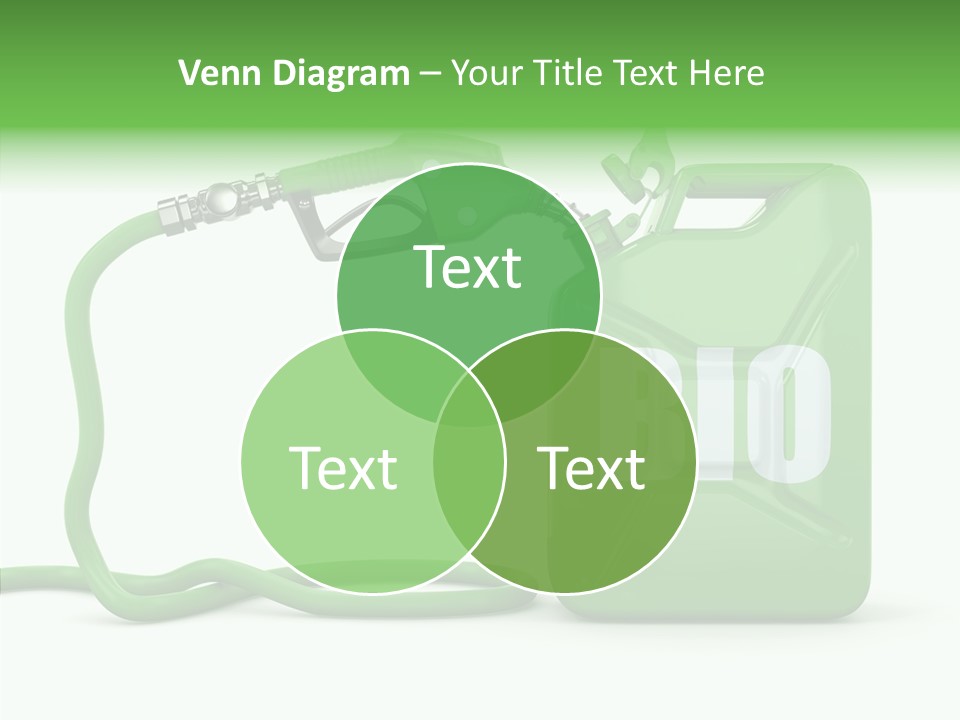 Recycling Oil Metal PowerPoint Template