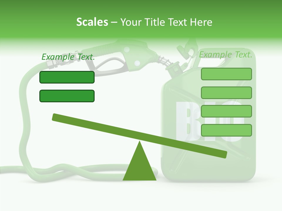 Recycling Oil Metal PowerPoint Template