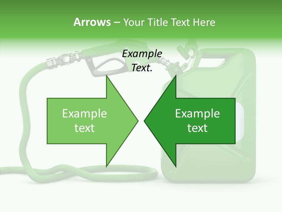 Recycling Oil Metal PowerPoint Template