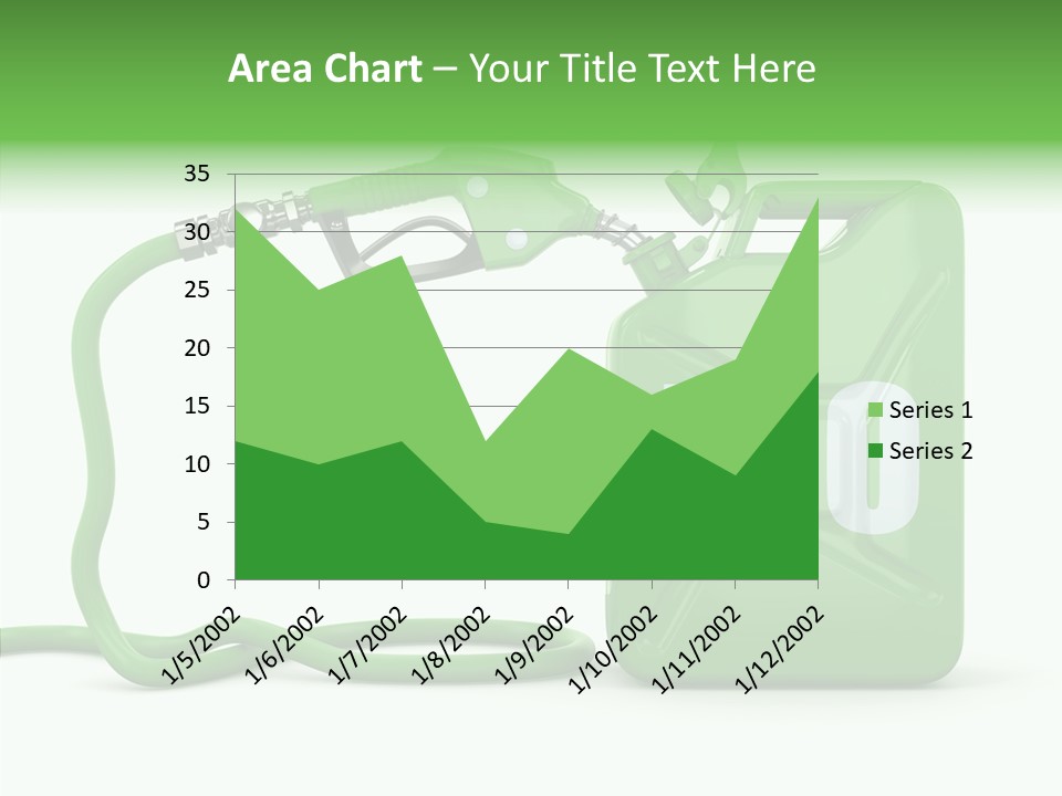 Recycling Oil Metal PowerPoint Template
