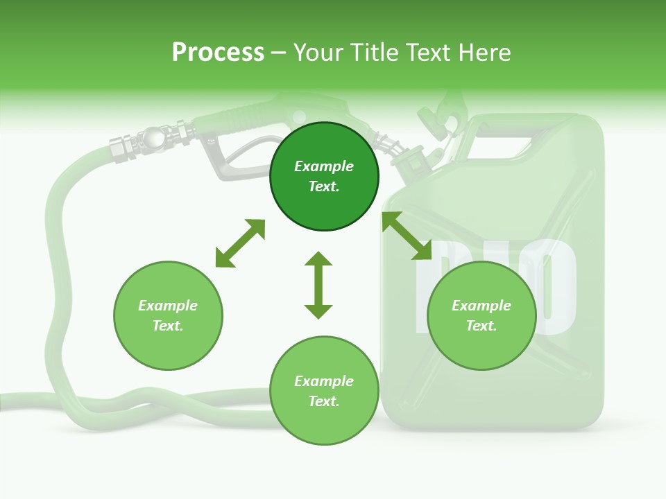 Recycling Oil Metal PowerPoint Template