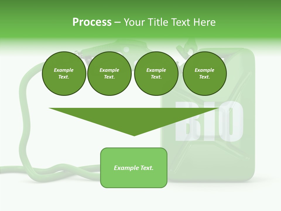 Recycling Oil Metal PowerPoint Template