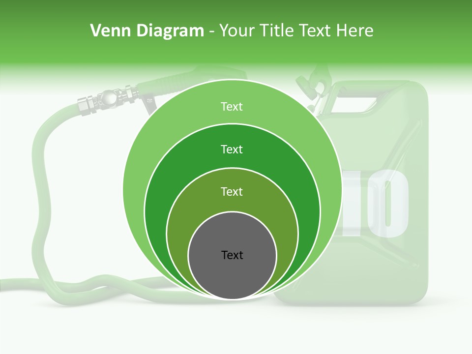 Recycling Oil Metal PowerPoint Template