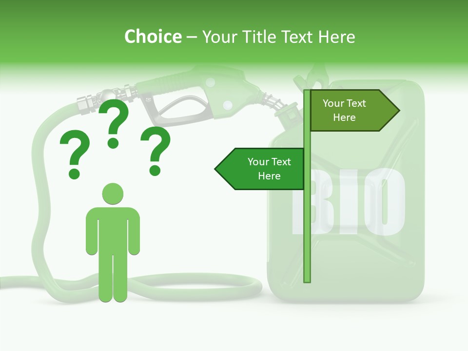 Recycling Oil Metal PowerPoint Template