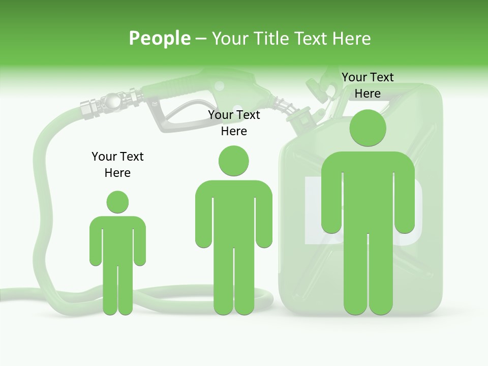 Recycling Oil Metal PowerPoint Template