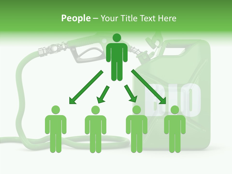 Recycling Oil Metal PowerPoint Template