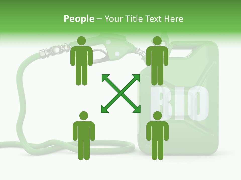 Recycling Oil Metal PowerPoint Template