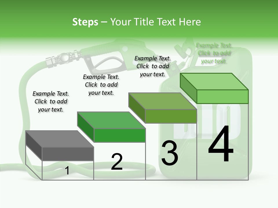 Recycling Oil Metal PowerPoint Template