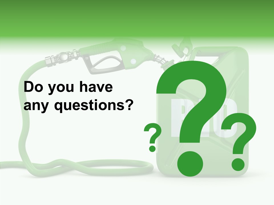 Recycling Oil Metal PowerPoint Template