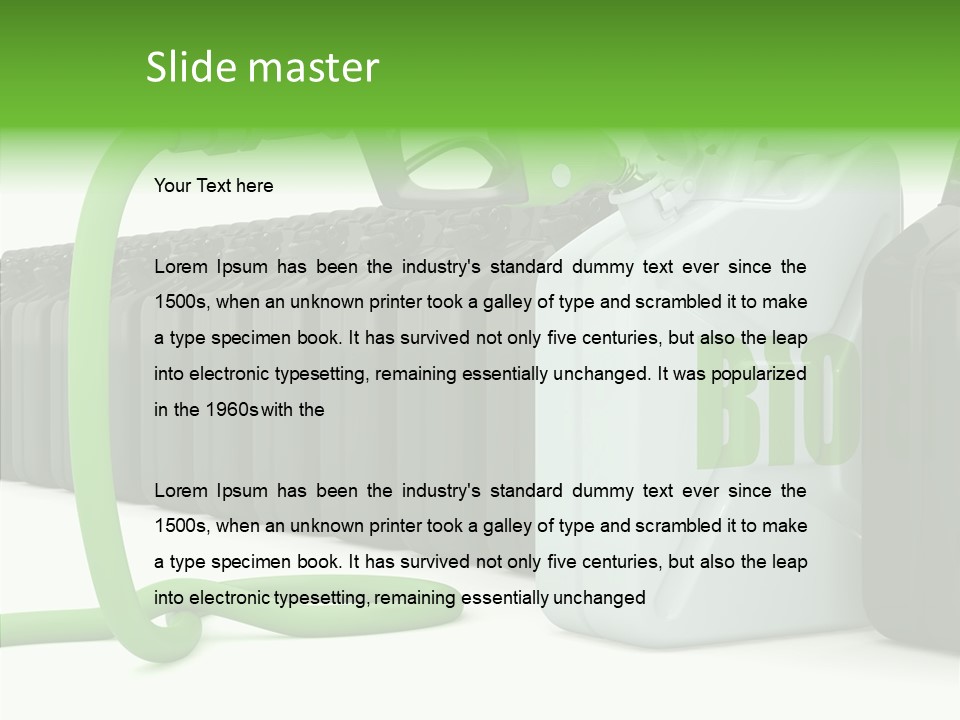 Octane Bio Nature PowerPoint Template