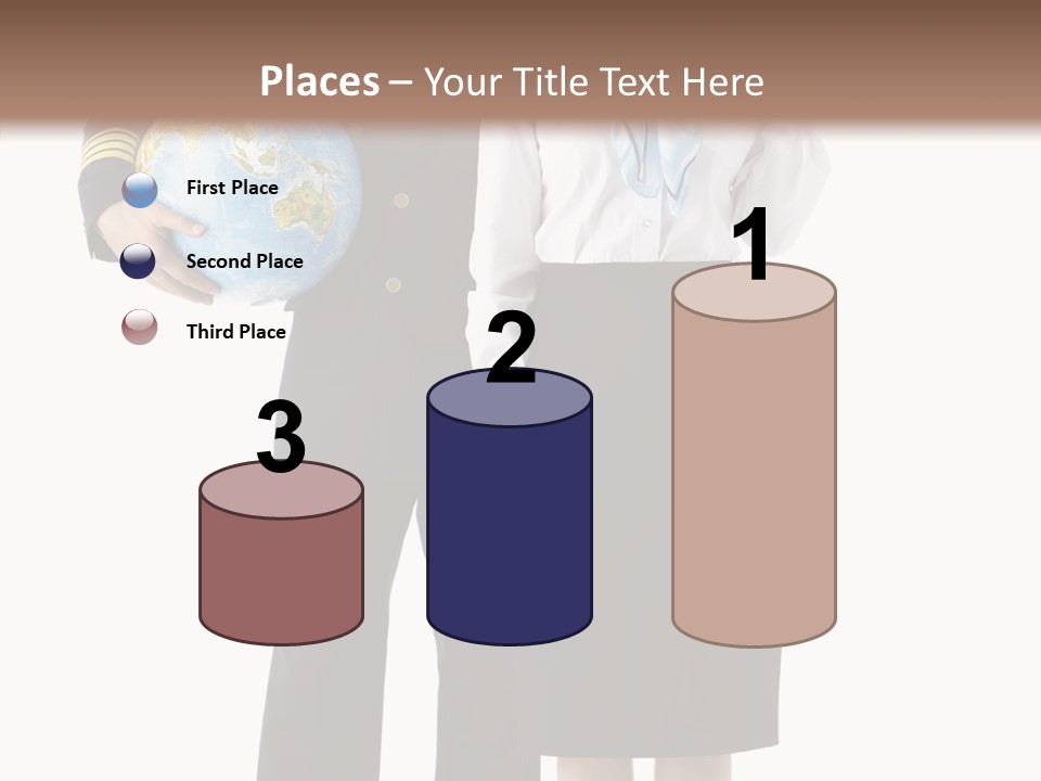 Profession Isolated Smiling PowerPoint Template