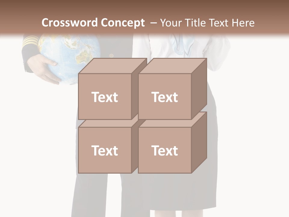 Profession Isolated Smiling PowerPoint Template