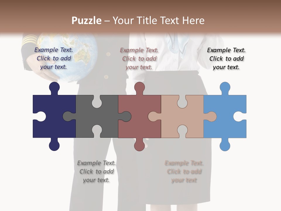 Profession Isolated Smiling PowerPoint Template