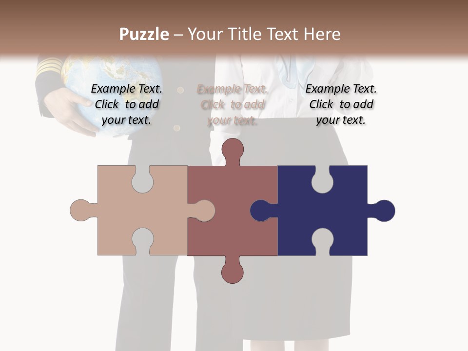 Profession Isolated Smiling PowerPoint Template