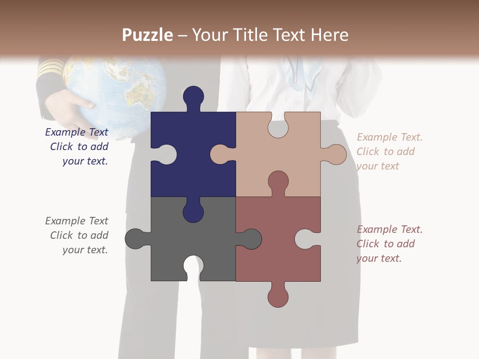 Profession Isolated Smiling PowerPoint Template