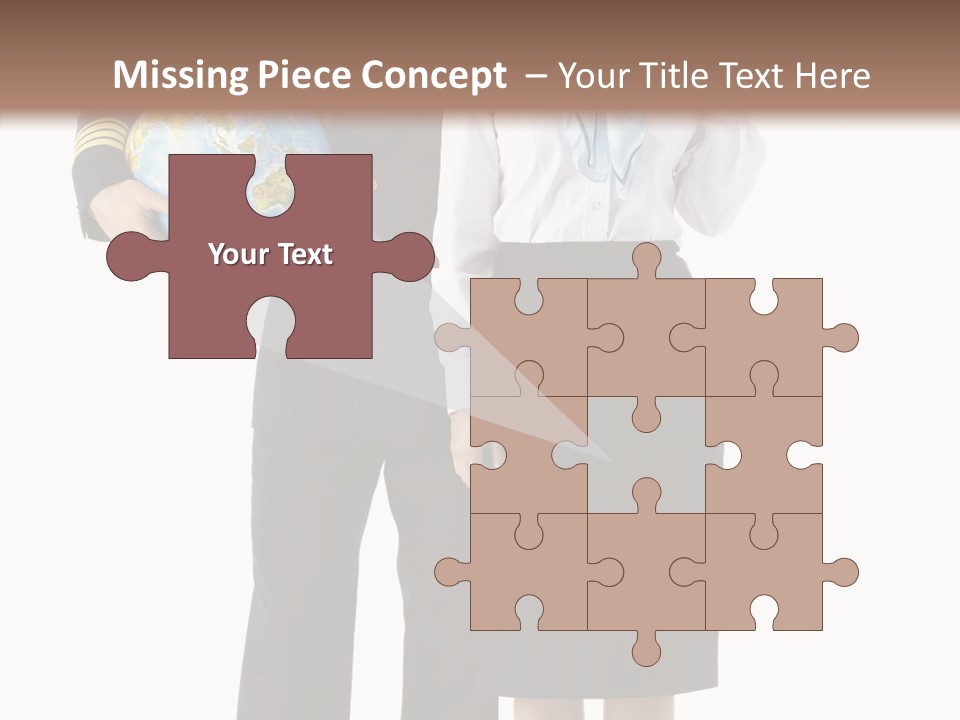 Profession Isolated Smiling PowerPoint Template