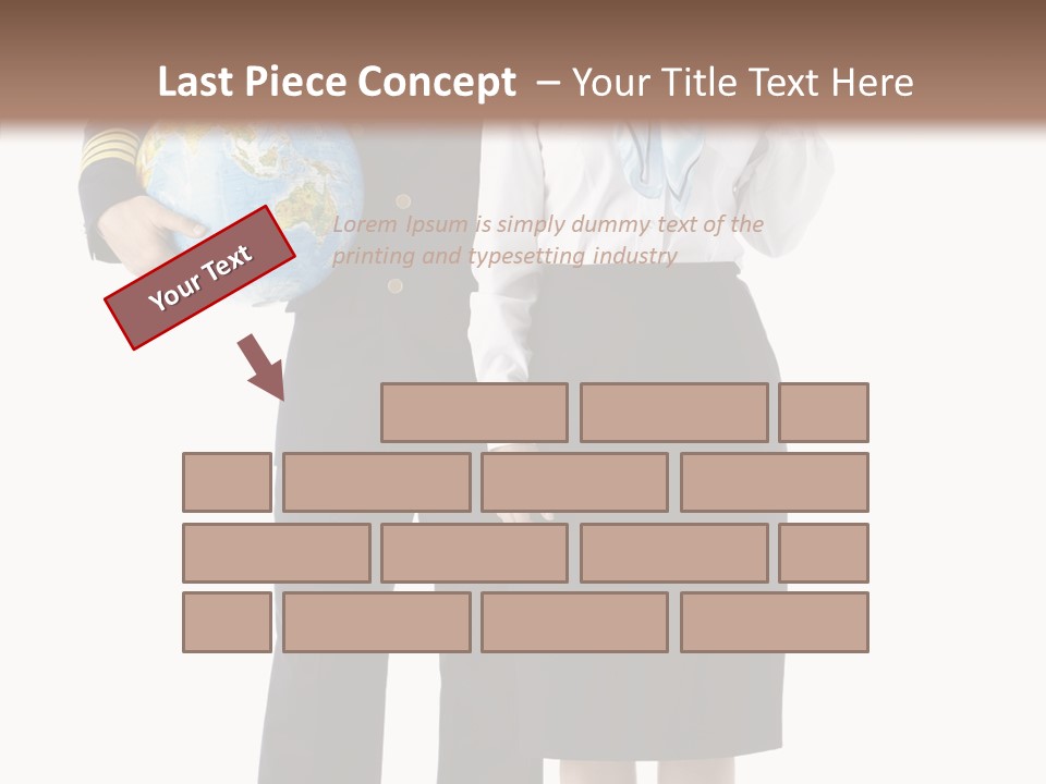 Profession Isolated Smiling PowerPoint Template