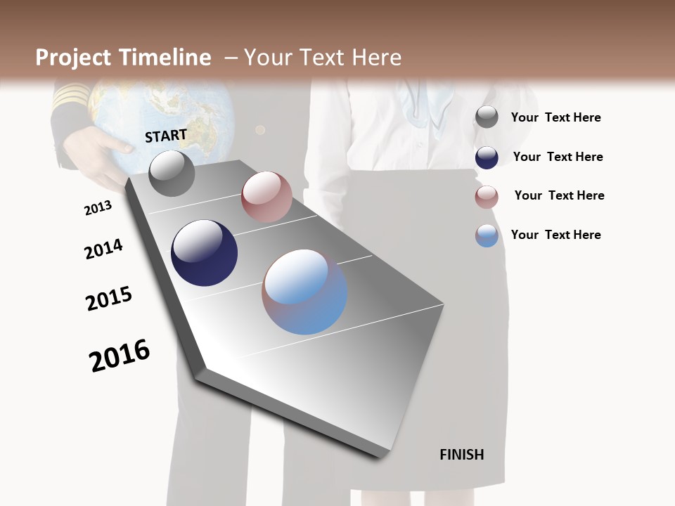 Profession Isolated Smiling PowerPoint Template
