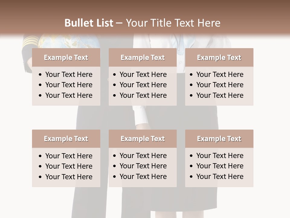 Profession Isolated Smiling PowerPoint Template