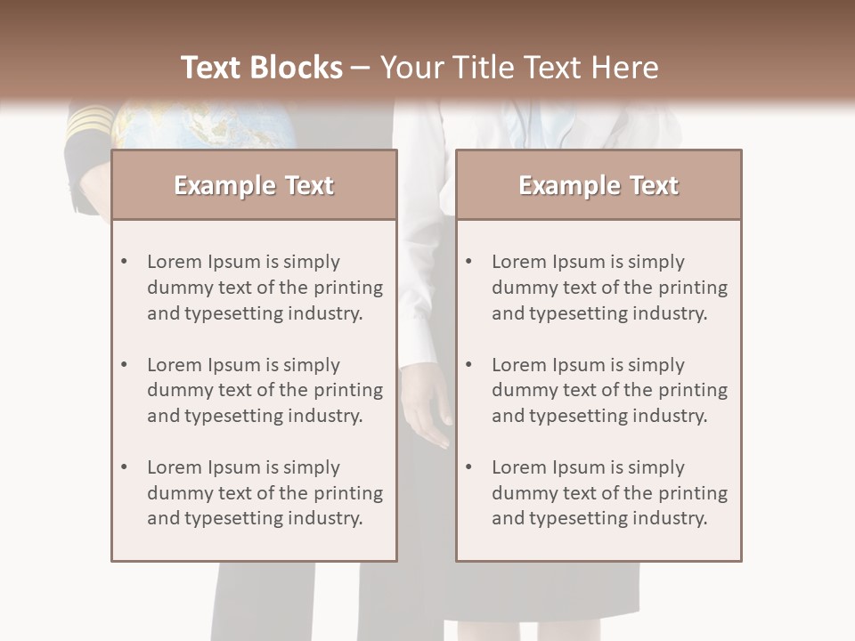 Profession Isolated Smiling PowerPoint Template