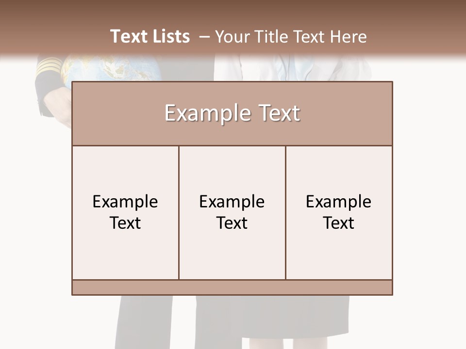 Profession Isolated Smiling PowerPoint Template