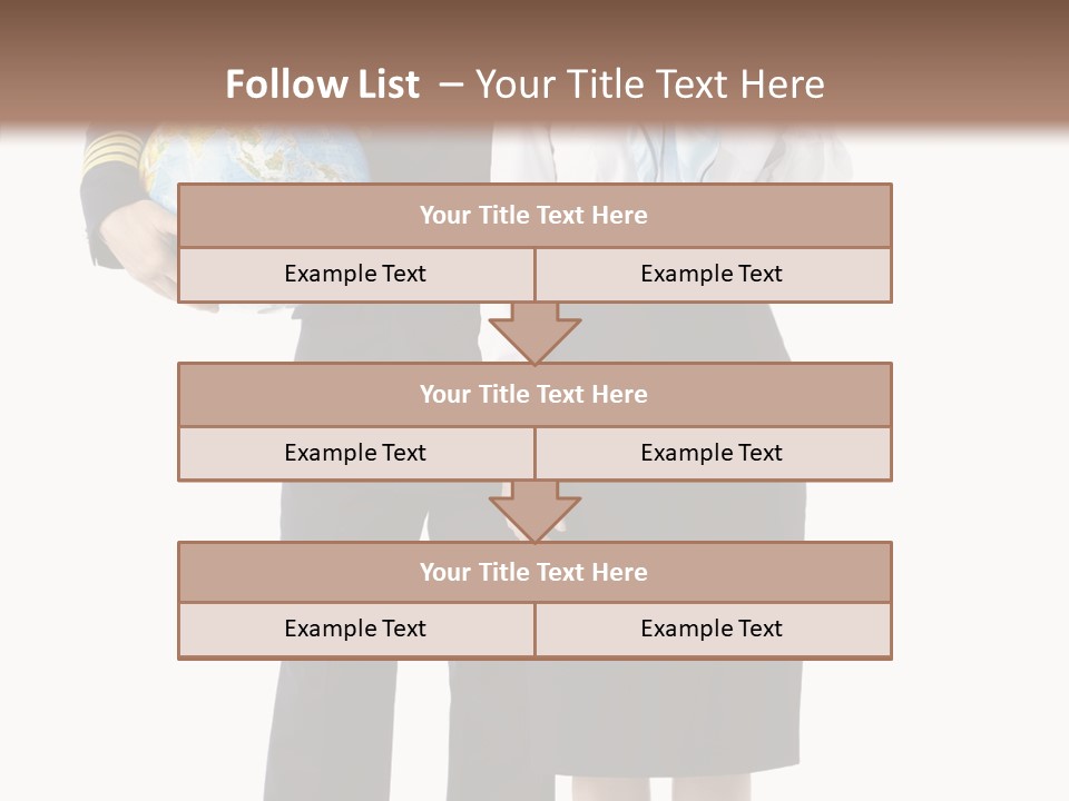 Profession Isolated Smiling PowerPoint Template