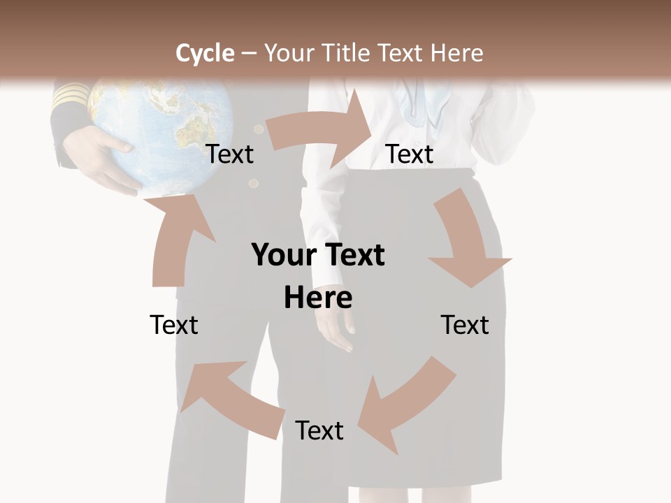 Profession Isolated Smiling PowerPoint Template