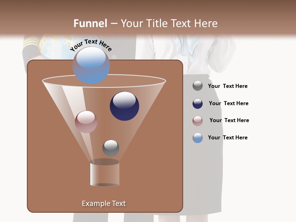 Profession Isolated Smiling PowerPoint Template