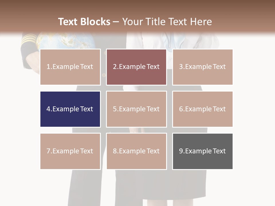 Profession Isolated Smiling PowerPoint Template